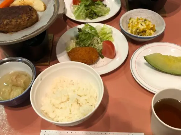4年生高原学校　夕食