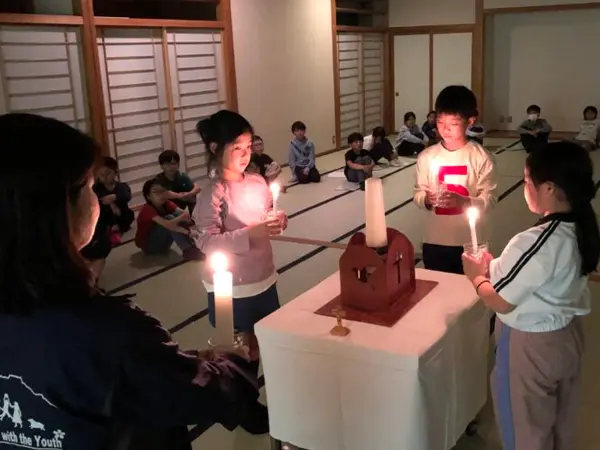 4年生高原学校　祈りの集い