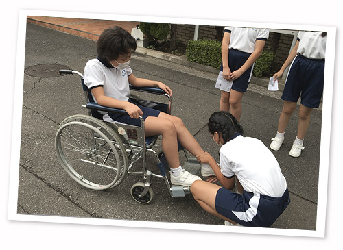 車いす体験（５・６年生）