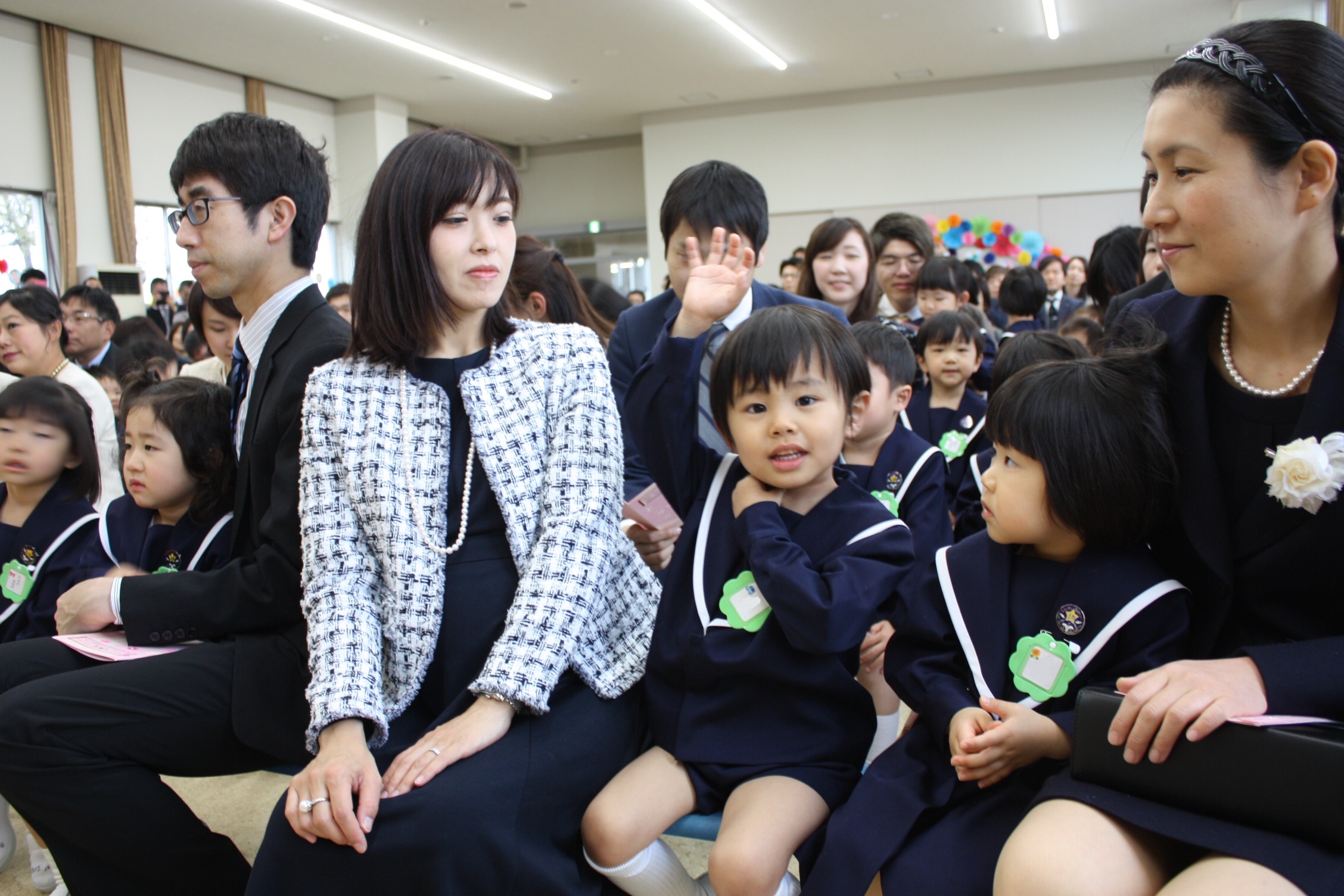 入園式 星美学園幼稚園