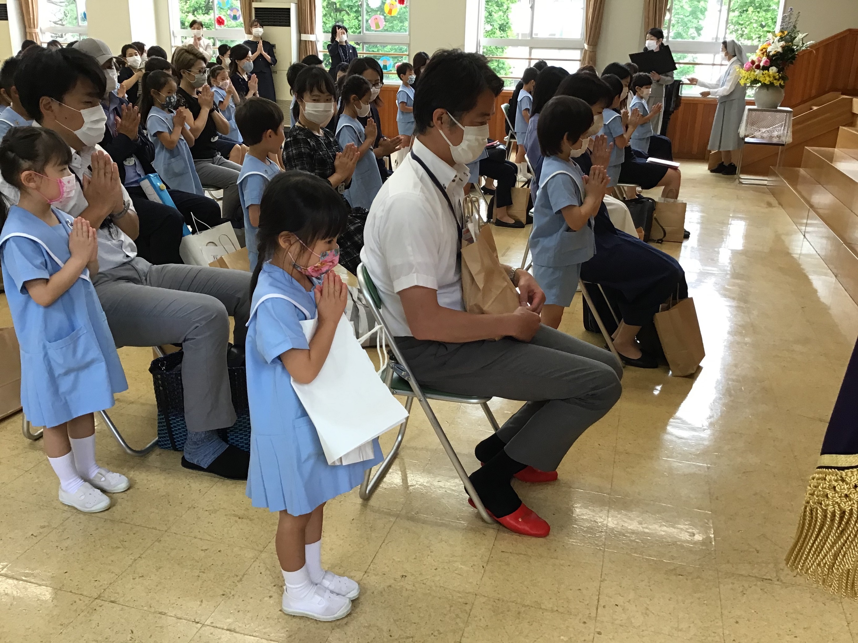 始業式 入園式 星美学園幼稚園